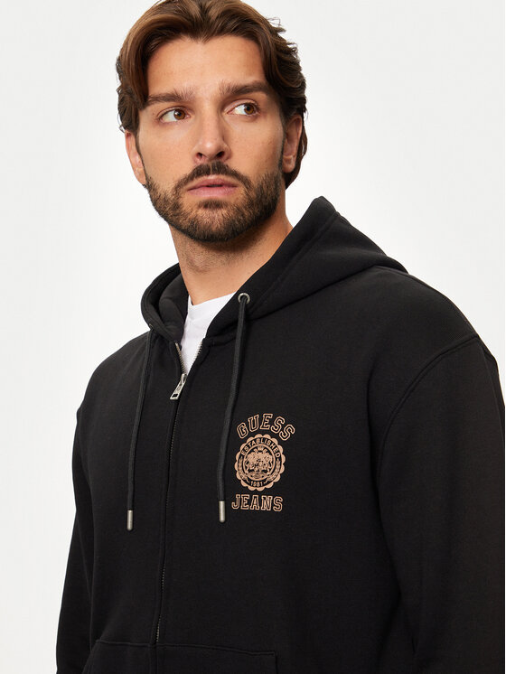 Guess Guess Світшот M4BQ34 K9V31 Чорний Regular Fit