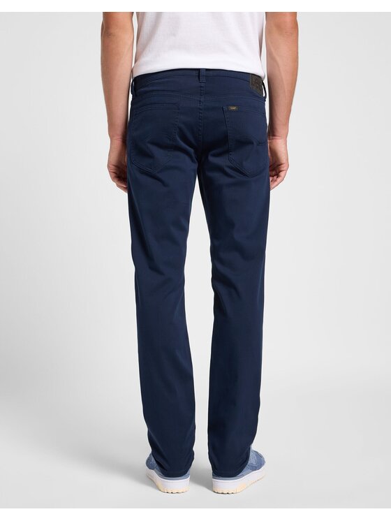 Lee Lee Jeansy DAREN ZIP FLY Niebieski Straight Leg