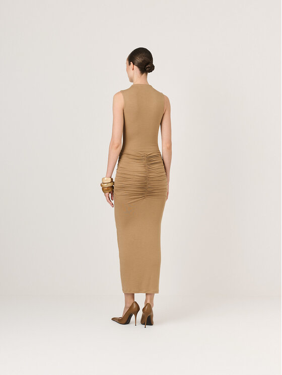 La Mania La Mania Abito da cocktail CORA Beige Classic Fit