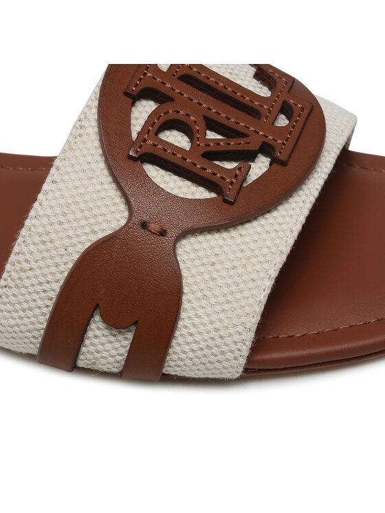 LAUREN RALPH LAUREN LAUREN RALPH LAUREN Klapki Alegra 802826823001 Beżowy