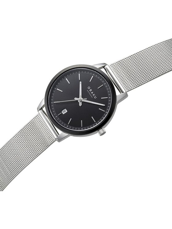 Obaku Obaku Zegarek V270LDABMC Srebrny