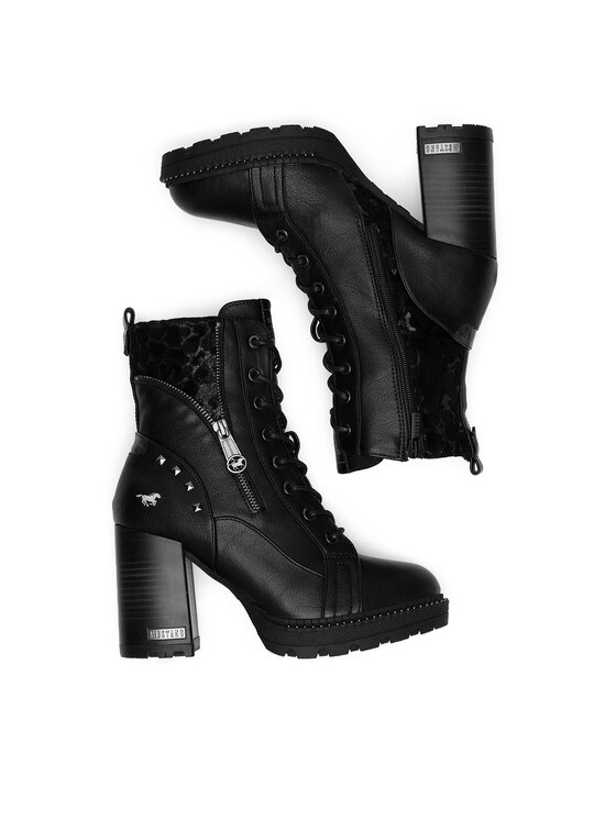 Mustang Mustang Stiefeletten 1505-503-9 Schwarz