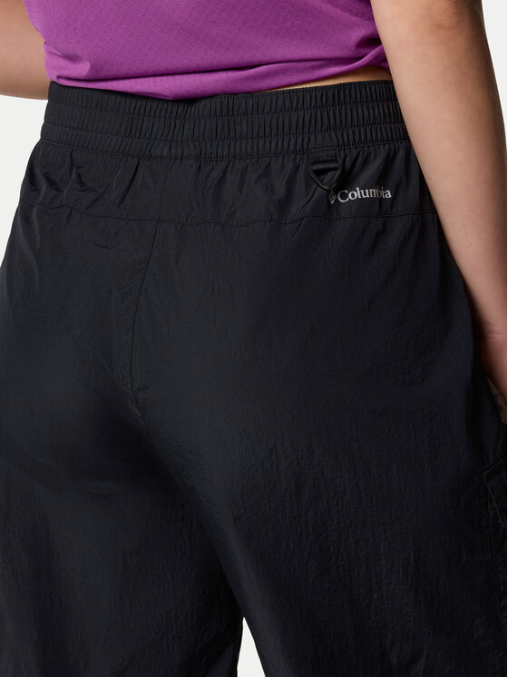 Columbia Columbia Outdoorové nohavice Elevated View™ Parachute Pant 2118851 Čierna Relaxed Fit