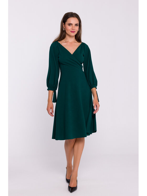 Stylove Stylove Večerní šaty S383 Zelená Ladies Fit