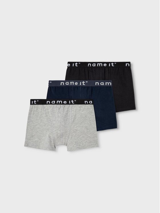 NAME IT NAME IT Σετ μποξεράκια 3 τμχ 13208836 Μαύρο