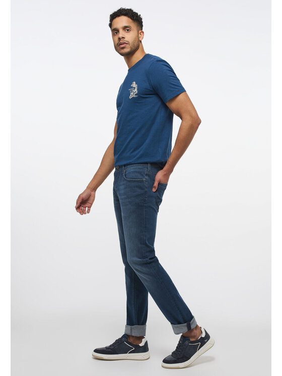 Mustang Mustang Jeansy Frisco skinny Niebieski Skinny Fit