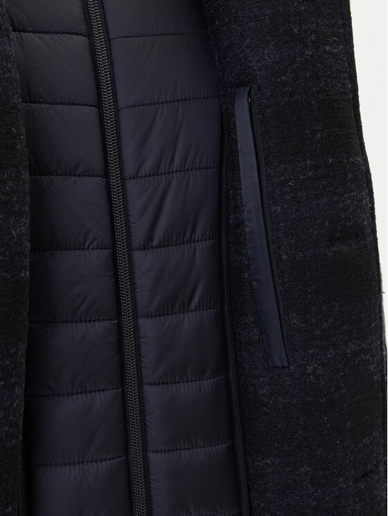 Geox Geox Palton de iarnă Claudio M5615A T3289 F0388 Bleumarin Regular Fit