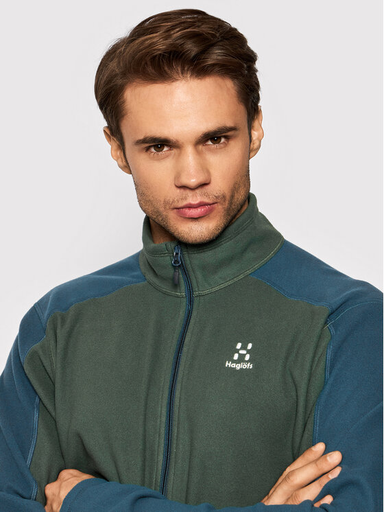 Felpa di pile Buteo 605073 Verde Regular Fit