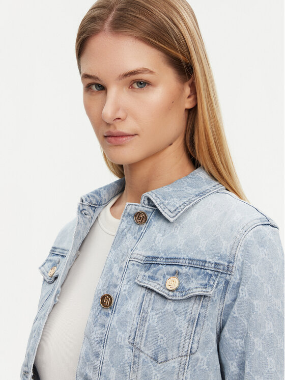 Gaudi Gaudi Jeans jakna 511BD36002 Modra Regular Fit