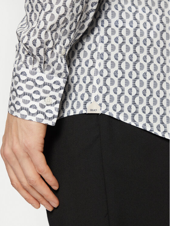 Liu Jo Liu Jo Košeľa QA5114 T4354 Farebná Slim Fit