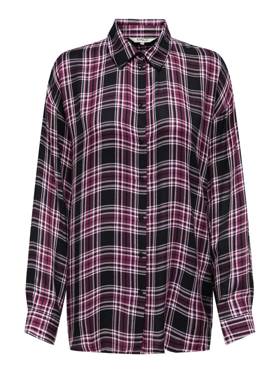 ONLY ONLY Marškiniai Evia 15355741 Vyšninė Loose Fit