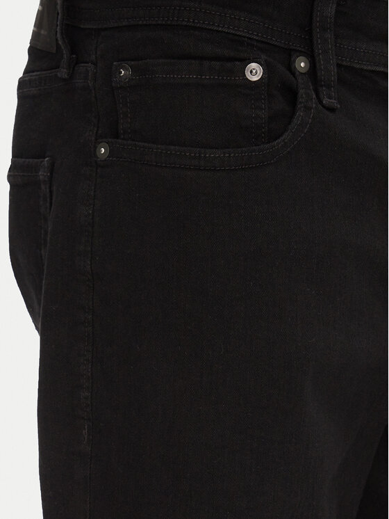 Jack & Jones Jack & Jones Pantaloni scurți de blugi Rick 12269497 Negru Regular Fit