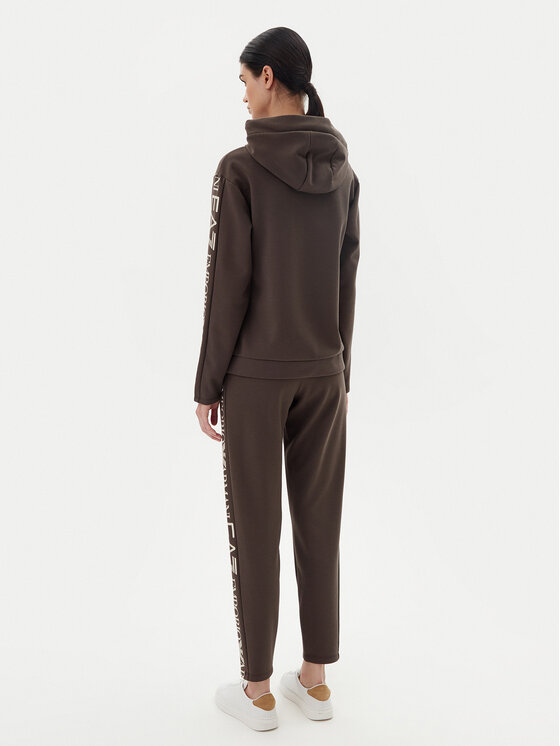 EA7 Emporio Armani EA7 Emporio Armani Trenirka 7W000116 AF10443 U6139 Rjava Regular Fit