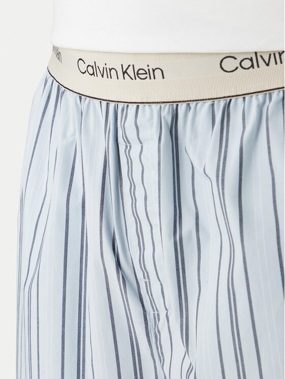 Calvin Klein Underwear Calvin Klein Underwear Pantaloni pijama LV00NM2944 Albastru celest Regular Fit