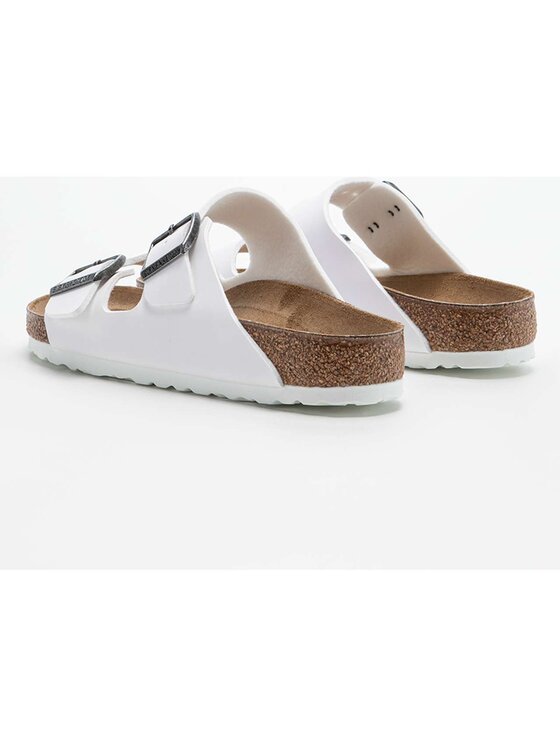 Birkenstock Birkenstock Klapki Arizona BF White 552681 Biały