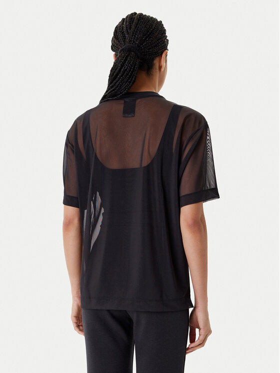 adidas adidas T-Shirt ALL SZN Soft Lux Mesh JM3737 Μαύρο Loose Fit