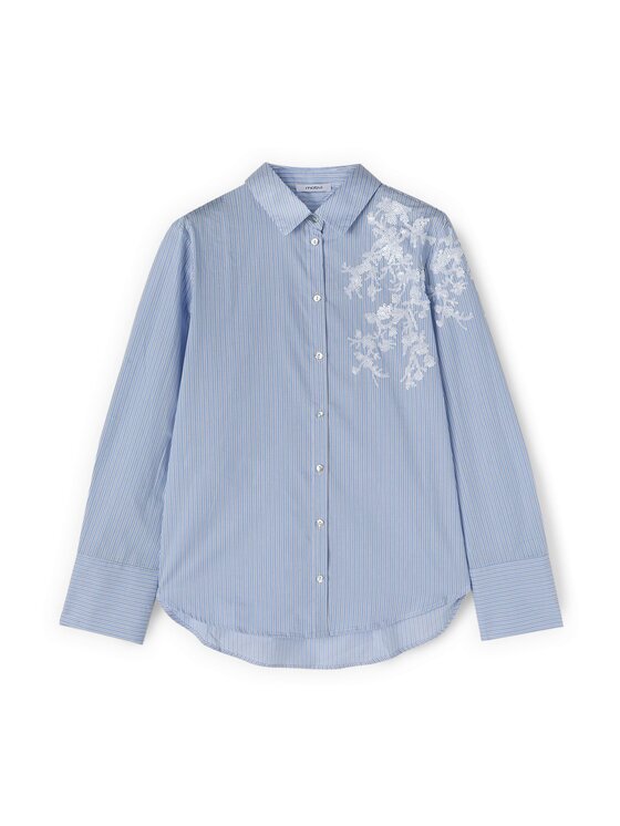 Motivi Motivi Camicia 5035Q000941N0R4 Turchese Regular Fit