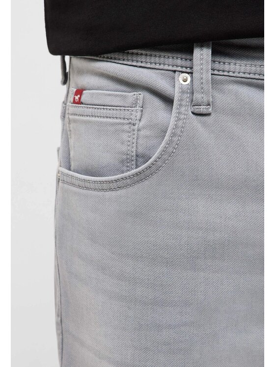 Mustang Mustang Pantaloncini di jeans Style Chicago Shorts Z Grigio Slim Fit