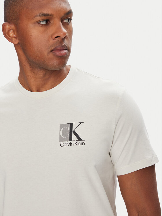 Calvin Klein Calvin Klein T-särk Abstract Graphic LV04RC853G Ekrüüvärv Regular Fit