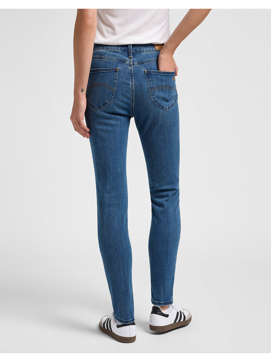 Lee Lee Jeansy CBL Niebieski Slim Fit