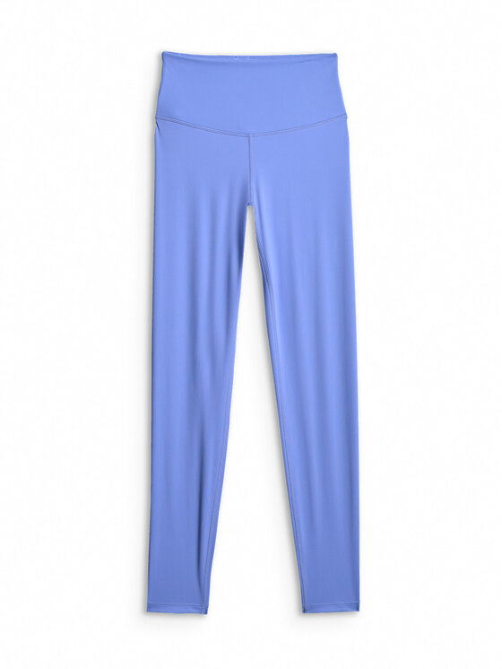 4F 4F Legginsy TRAINING Niebieski Slim Fit