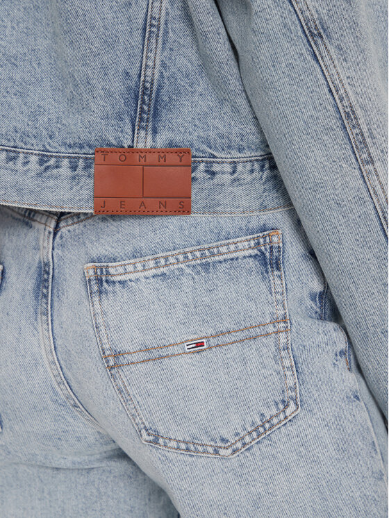 Tommy Jeans Tommy Jeans Traper jakna DW0DW21289 Plava Regular Fit