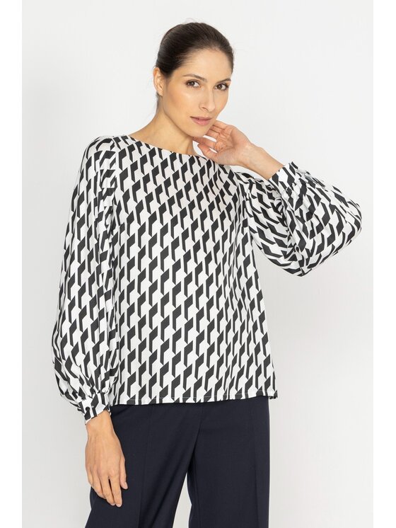 Deni Cler Milano Deni Cler Milano Bluzka W-DC-1453-D5-N1-16-1 Kolorowy Loose Fit