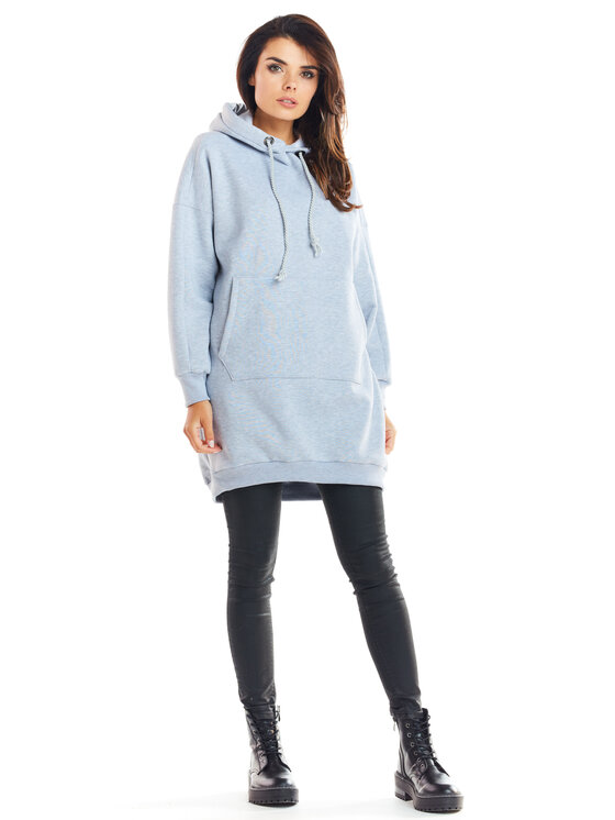 Infinite You Infinite You Felpa M230 Grigio Basic Fit