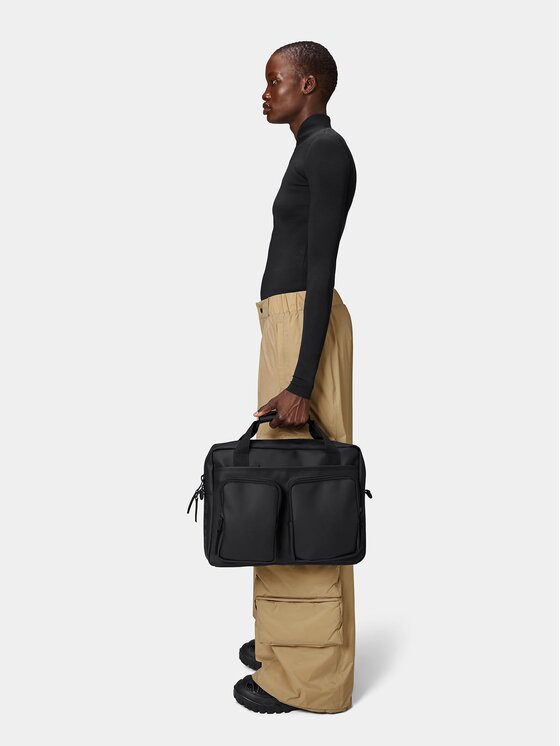 Rains Rains Torba Texel Tech Bag W3 14250 Crna