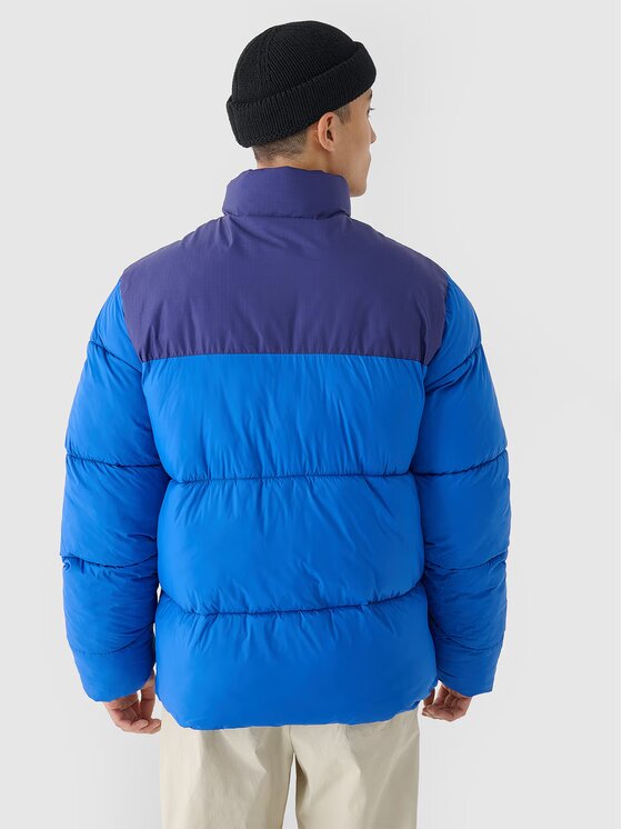 4F 4F Žieminė striukė 4FWAW24TDJAM485 Mėlyna Regular Fit