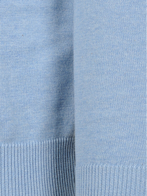 Evenemen Evenemen Sweter V-NECK GINGER Błękitny Slim Fit