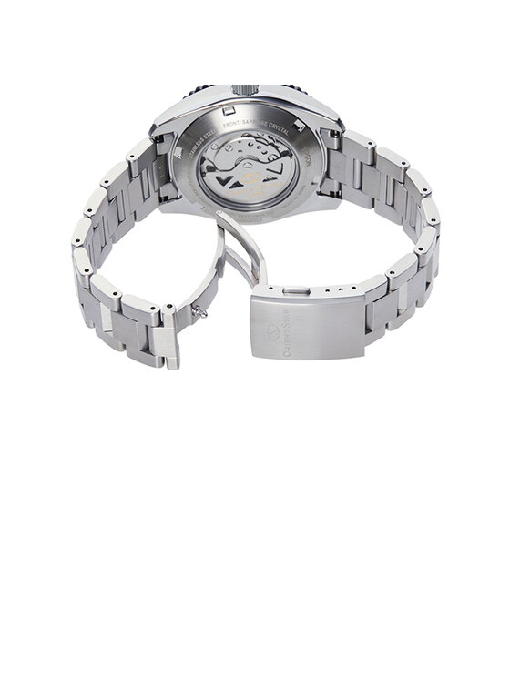 Orient Star Orient Star Zegarek RE-AT0101B00B Srebrny