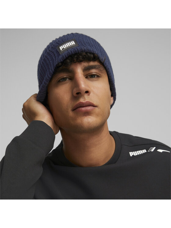 Puma Puma Czapka Ribbed Classic Cuff Granatowy