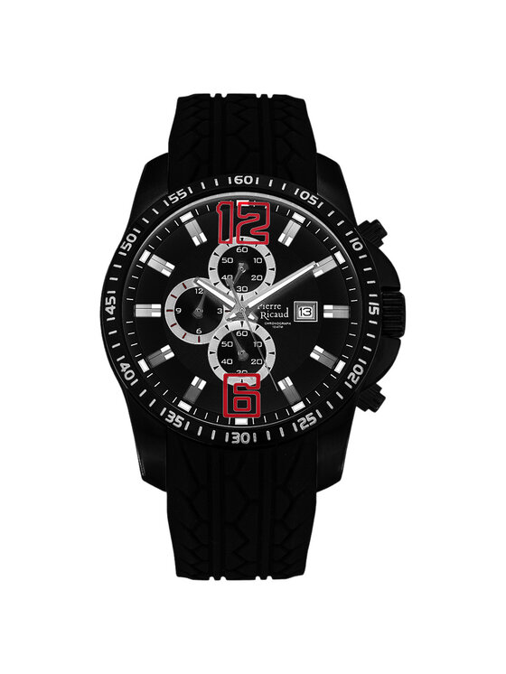 Pierre Ricaud Pierre Ricaud Orologio P97012.B214CHR Nero