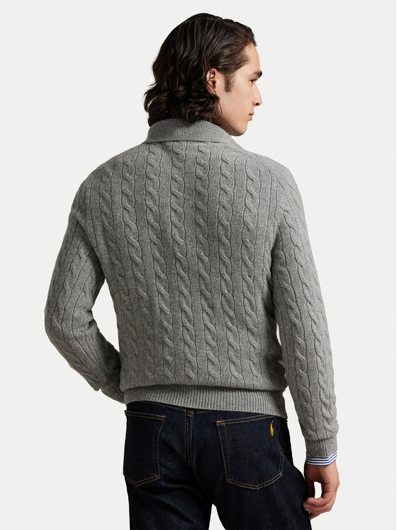 Polo Ralph Lauren Polo Ralph Lauren Megztinis 710974165002 Pilka Regular Fit