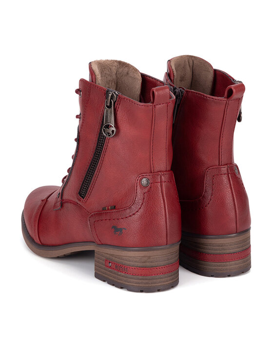 Bottines mustang femme rouge online