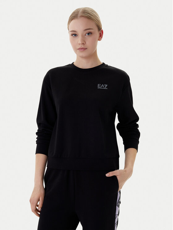EA7 Emporio Armani EA7 Emporio Armani Dres 7W001157 AF12501 UC001 Czarny Regular Fit