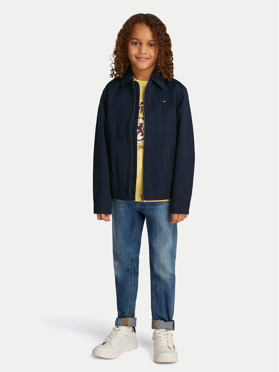 Tommy Hilfiger Tommy Hilfiger Giacca di transizione KB0KB09608 Blu scuro Regular Fit