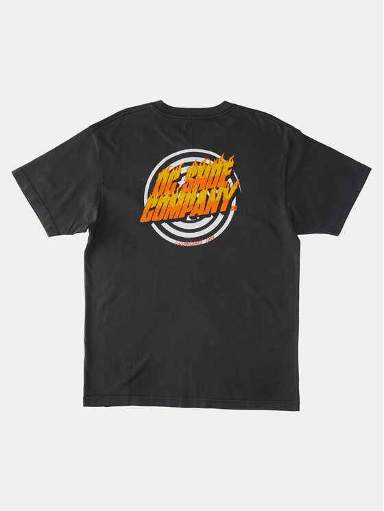 DC Shoes DC Shoes Тишърт Burner Tees ADYZT05271 Черен Regular Fit