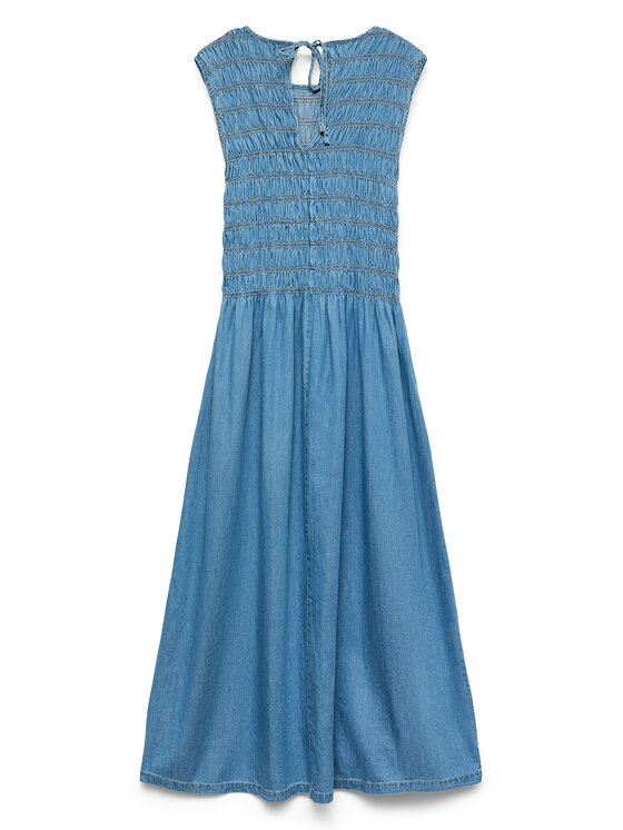 Vero Moda Vero Moda Džínové šaty Nerina 10346564 Modrá Regular Fit