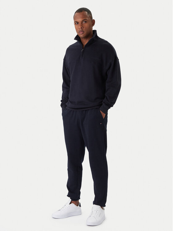 Tommy Hilfiger Tommy Hilfiger Pantaloni trening Essential MW0MW37236 Bleumarin Regular Fit