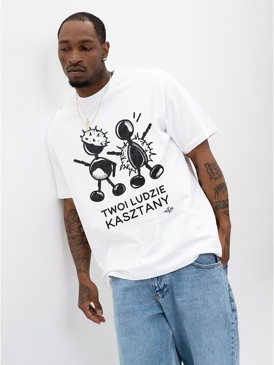 Jigga Wear Jigga Wear T-Shirt 132045 Biały Oversize