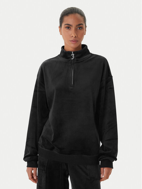 Juicy Couture Juicy Couture Mikina JCBAS224810 Černá Regular Fit