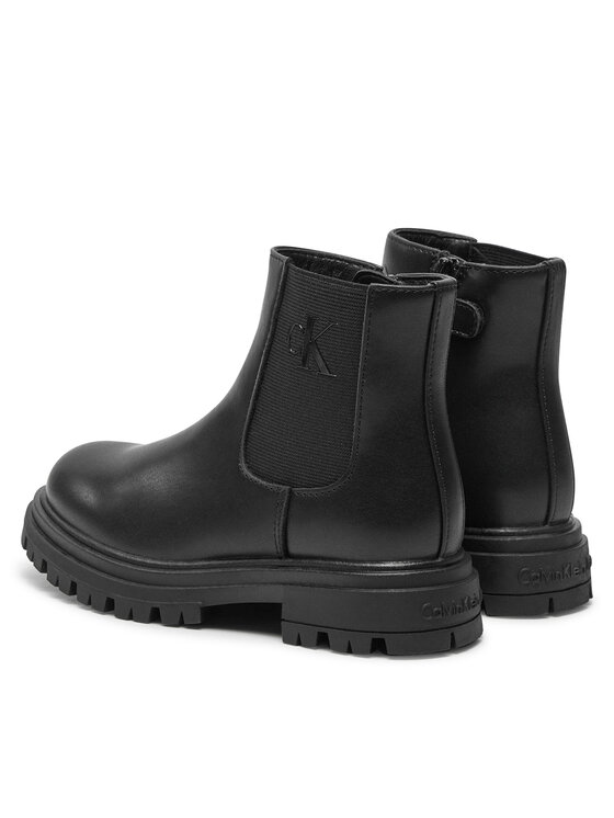 Calvin Klein Jeans Calvin Klein Jeans Čizme Chelsea Boot V3X5-81097-1355 M Crna