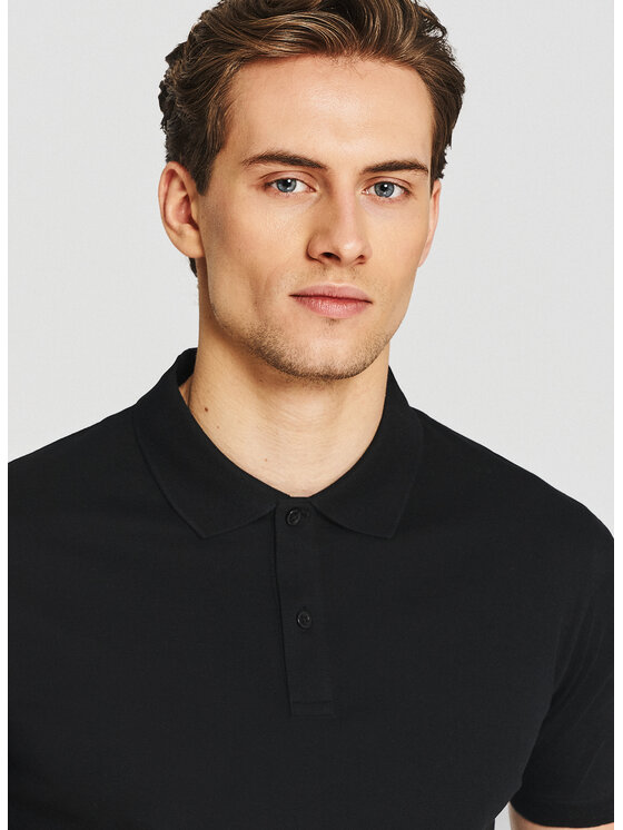 Pako Lorente Pako Lorente Polo P26SF-TX-012 Czarny Classic Fit