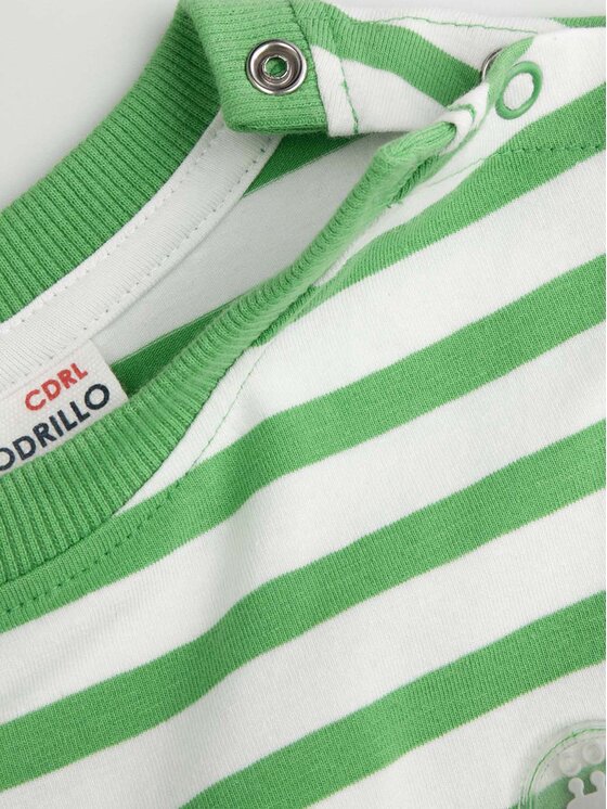 Coccodrillo Coccodrillo Majica WC4143201UWN Zelena Regular Fit