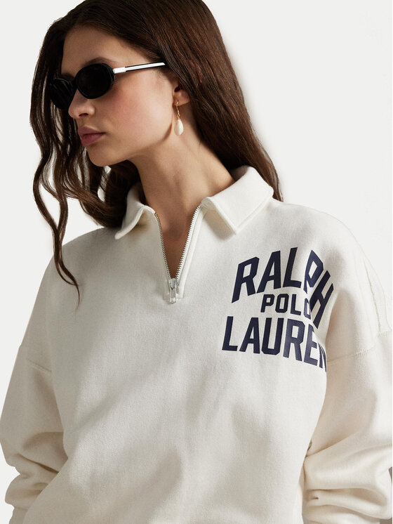 Polo Ralph Lauren Polo Ralph Lauren Pulóver 211971753002 Fehér Relaxed Fit