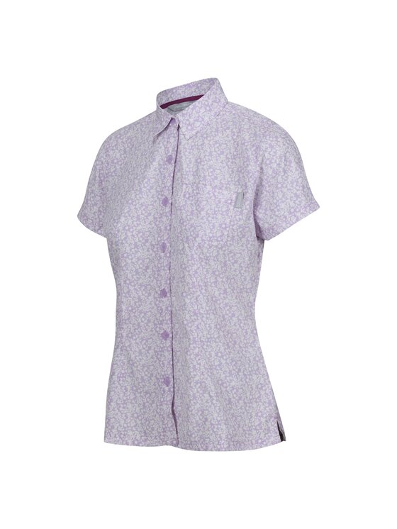 Regatta Regatta Koszula Mindano VIII Fioletowy Short Fit