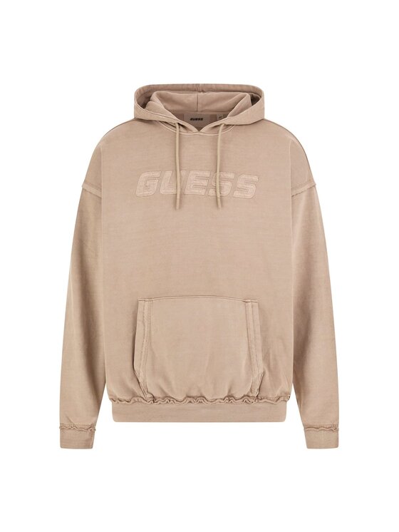 Guess Guess Bluza 173039 Beżowy Classic Fit