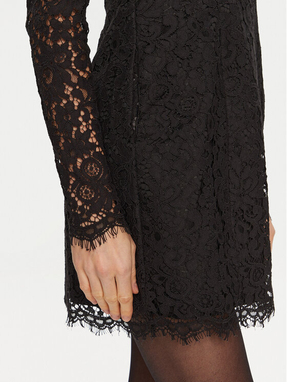 BARDOT BARDOT Koktejlové šaty 59615DB Černá Slim Fit